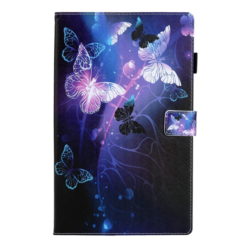 Housse Samsung Galaxy Tab A8 (2022) / (2021) Papillons Magiques