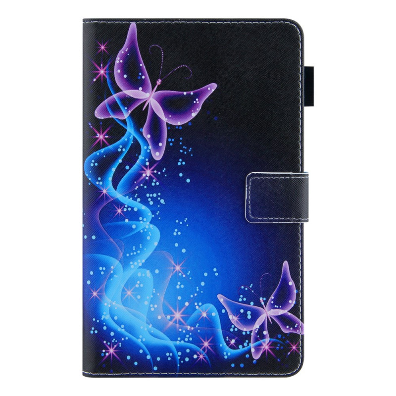 Housse Samsung Galaxy Tab A8 (2022) / (2021) Papillons Colorés