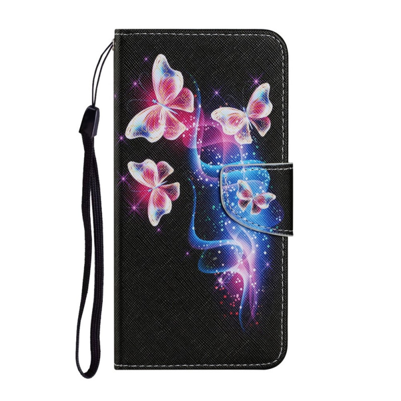 Housse Samsung Galaxy S22 Ultra 5G Papillons Magiques