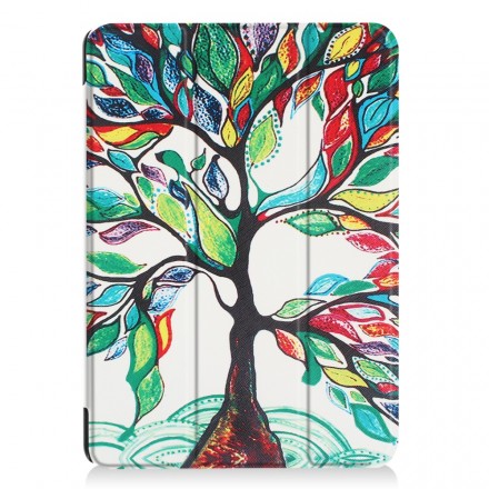 Smart Case iPad 9.7 pouces 2017 Arbre Coloré