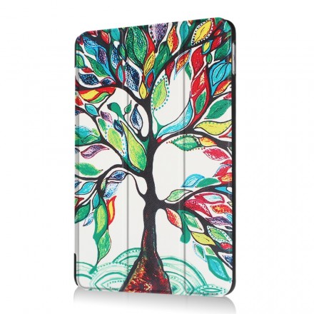 Smart Case iPad 9.7 pouces 2017 Arbre Coloré