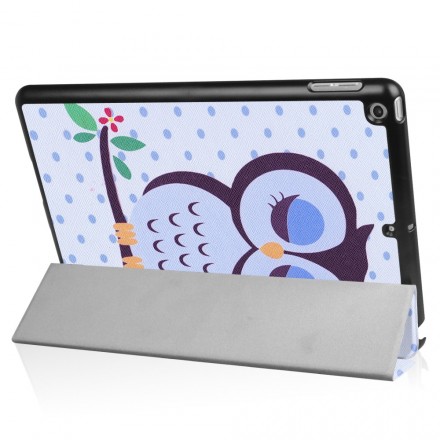 Smart Case iPad 9.7 2017 Hibou Endormi