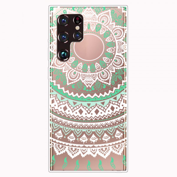 Coque Samsung Galaxy S22 Ultra 5G Mandala Stylé