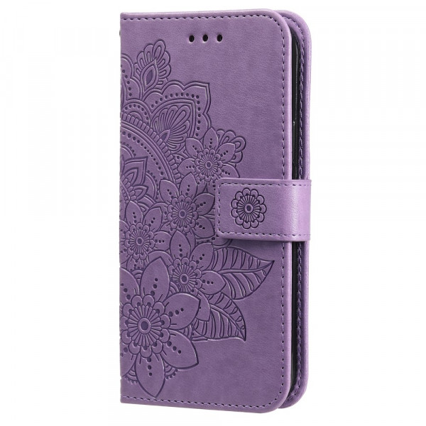 Housse Samsung Galaxy S22 Ultra 5G Mandala de Fleurs