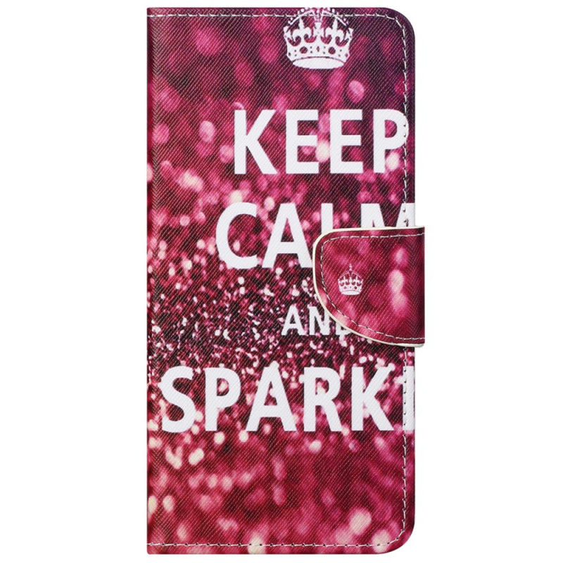 Housse Moto G51 5G Keep Calm and Sparkle