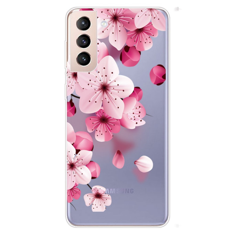 Coque Samsung Galaxy S22 Plus 5G Petites Fleurs Roses