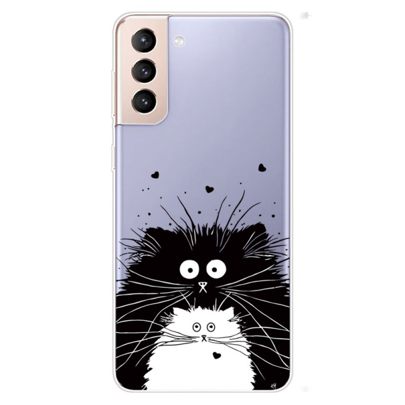 Coque Samsung Galaxy S22 5G Regarde les Chats