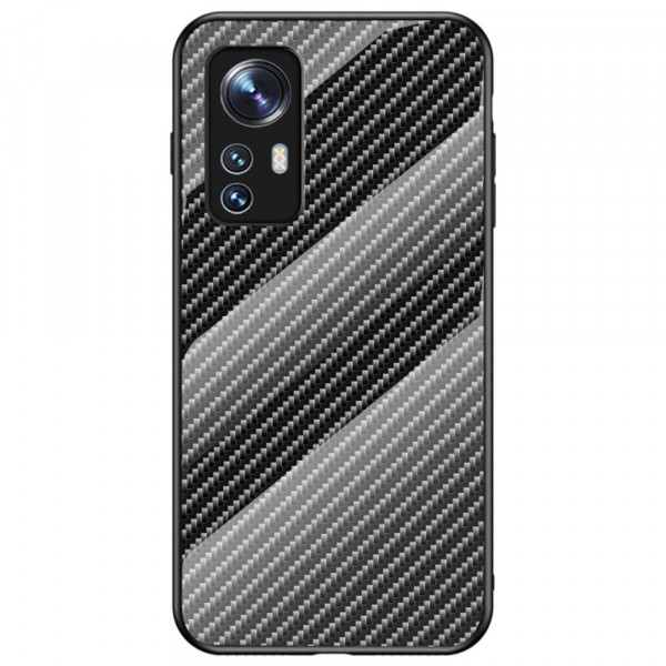 Coque Xiaomi 12 / 12X / 12S  Verre Trempé Fibre Carbone