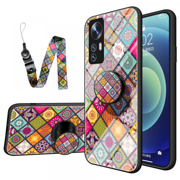 Coque Xiaomi 12 / 12X / 12S  Verre Trempé Fibre Carbone