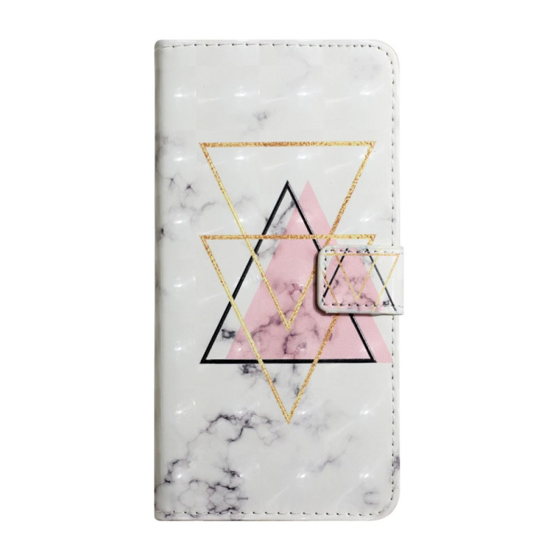 Housse Samsung Galaxy S22 5G Triangle en paillettes