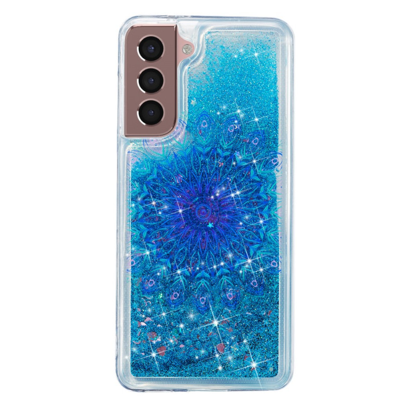 Coque Samsung Galaxy S22 5G Mandala Paillettes