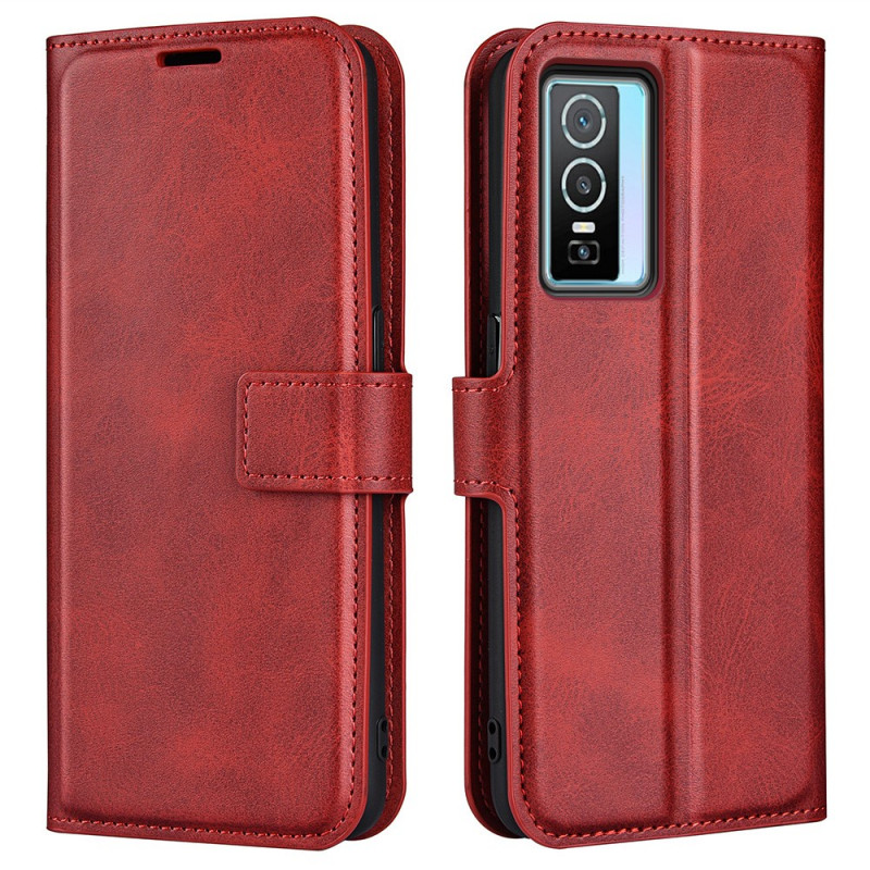 Housse Vivo Y76 5G Style Cuir Slim