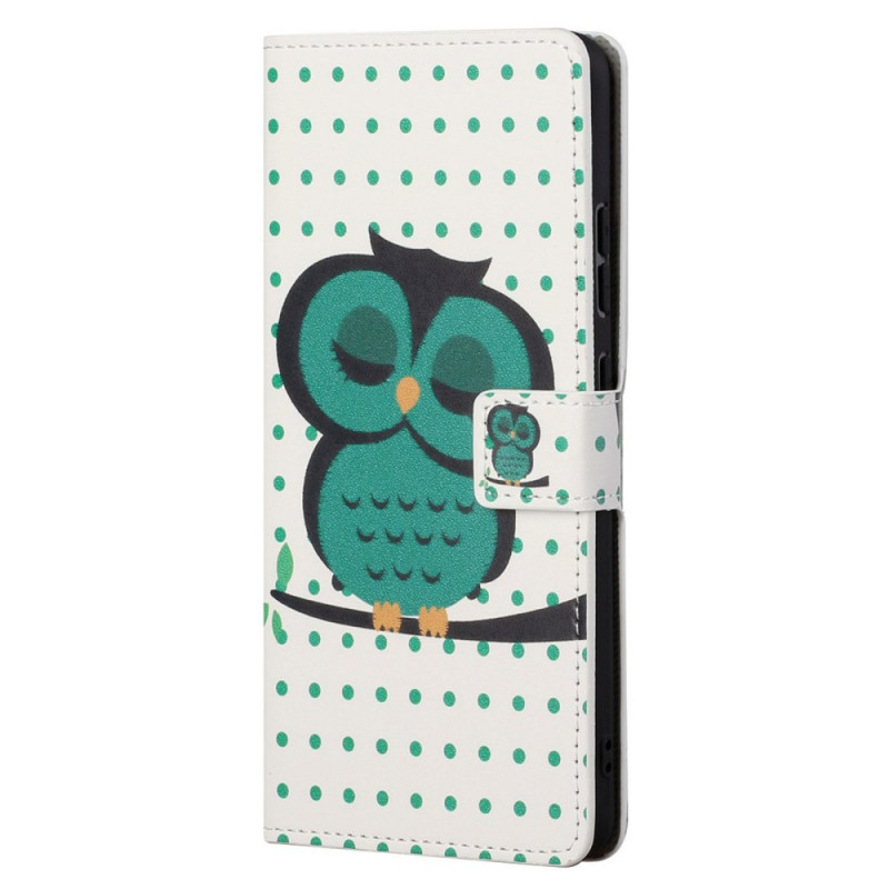 Housse Moto G41 / G31 Hibou Endormi