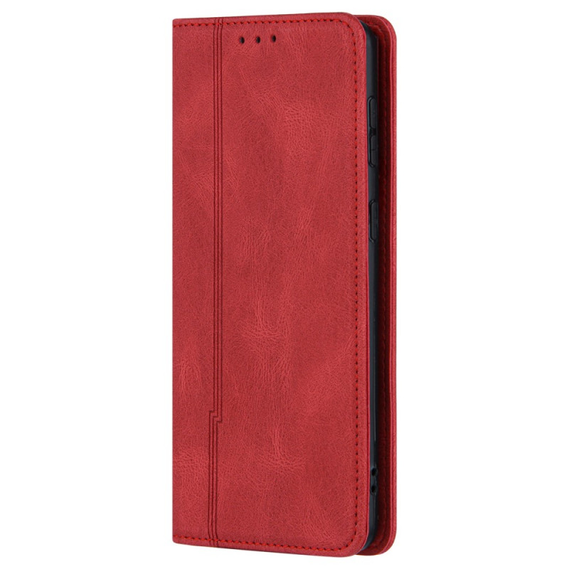 Flip Cover Samsung Galaxy S22 Style Cuir Ligne