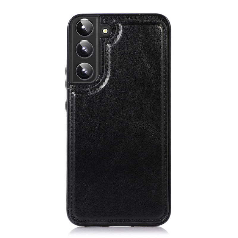 Coque Samsung Galaxy S22 5G Design Cuir Porte-Cartes Support