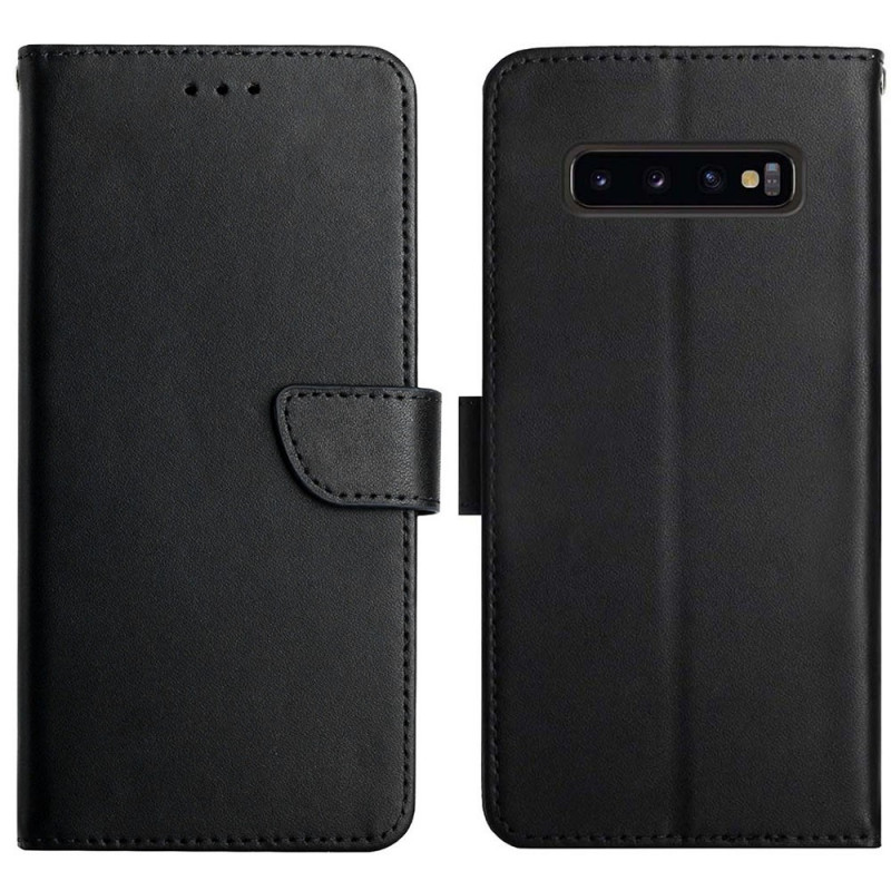 Housse Samsung Galaxy S10 Cuir Nappa Véritable