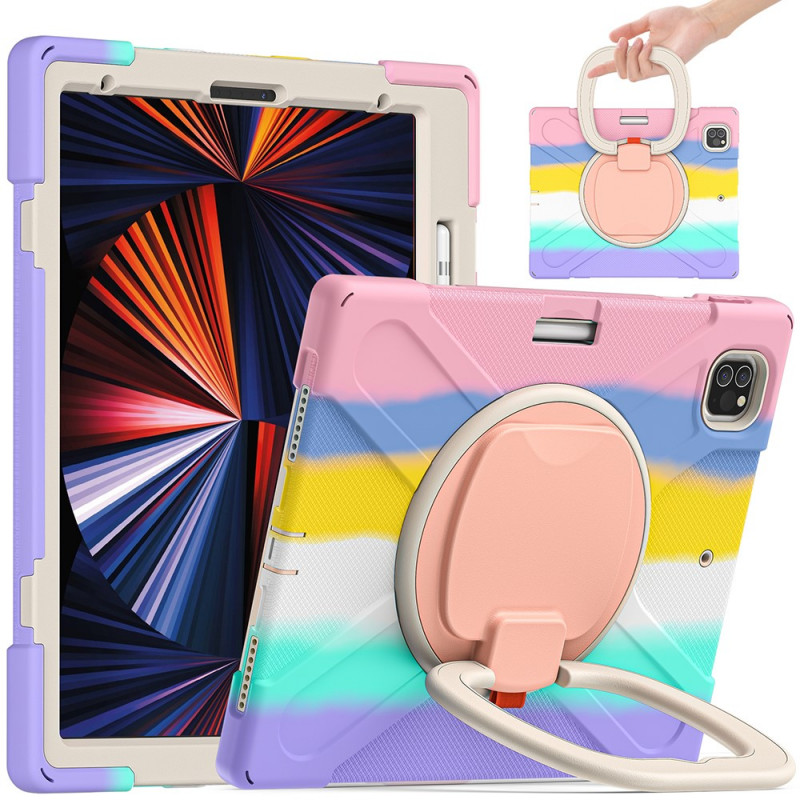 Coque iPad Pro 12.9" Ultra Résistante Anneau-Support Rotatif Color