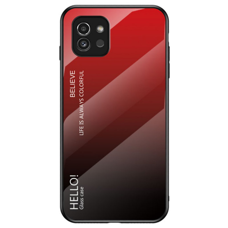 Coque Samsung Galaxy A03 Verre Trempé Hello