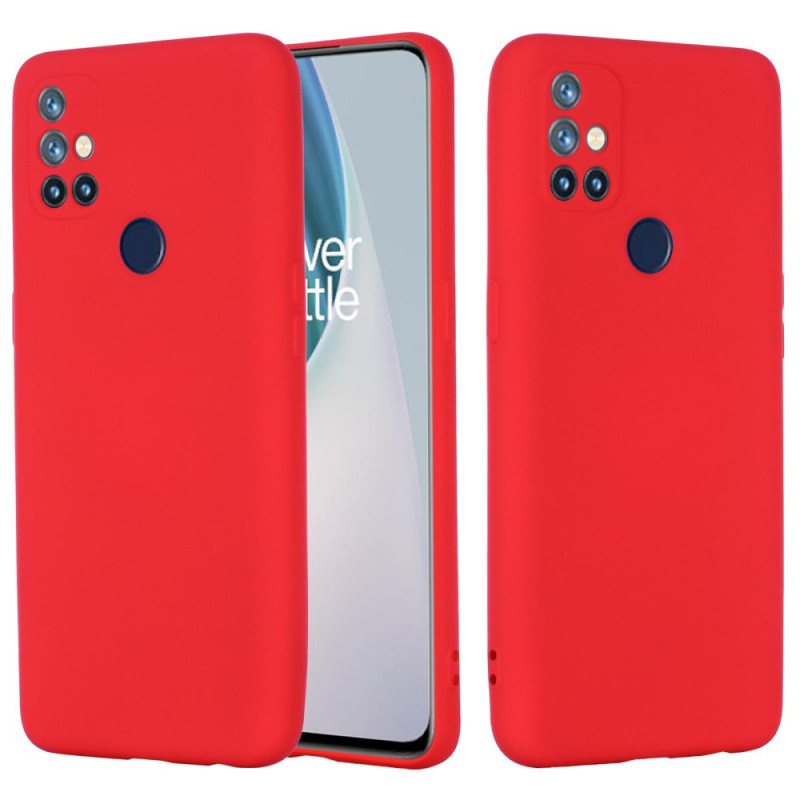 Coque OnePlus Nord N10 Silicone Liquide Avec Lanière