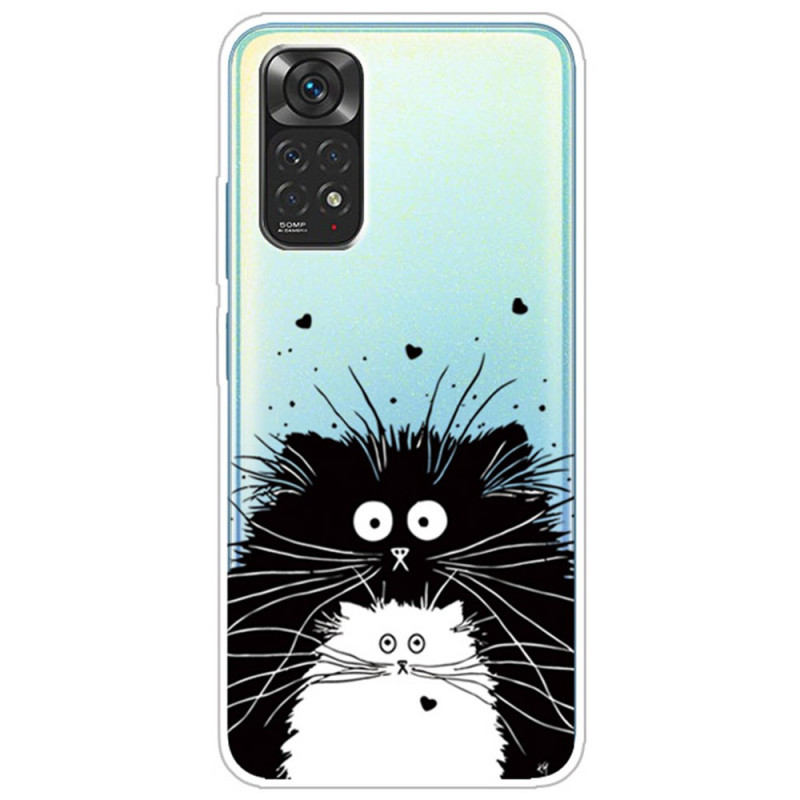 Coque Xiaomi Redmi Note 12 Pro 4G/Note 11 Pro/11 Pro 5G Regarde les Chats