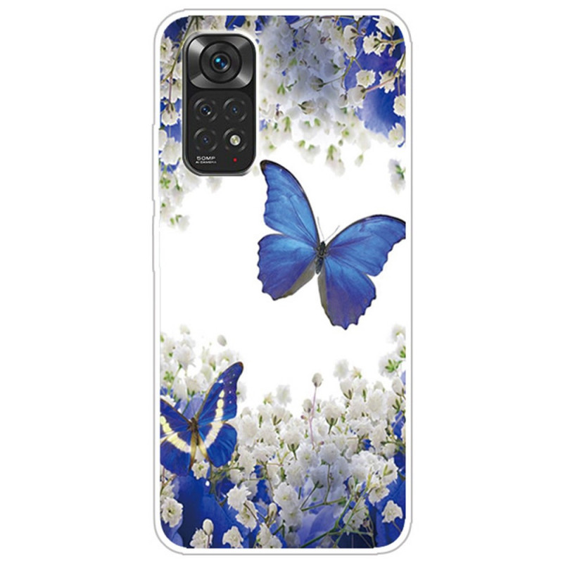 Coque Xiaomi Redmi Note 12 Pro 4G/Note 11 Pro/11 Pro 5G Vol de Papillons