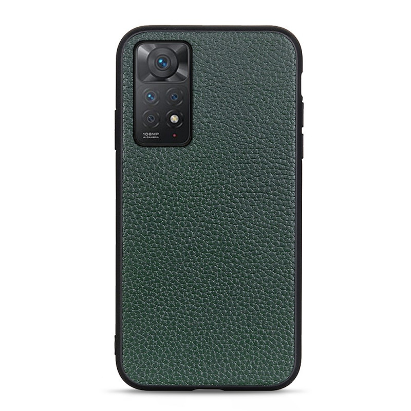 Coque Xiaomi Redmi Note 12 Pro 4G/Note 11 Pro/11 Pro 5G Véritable Cuir Litchi