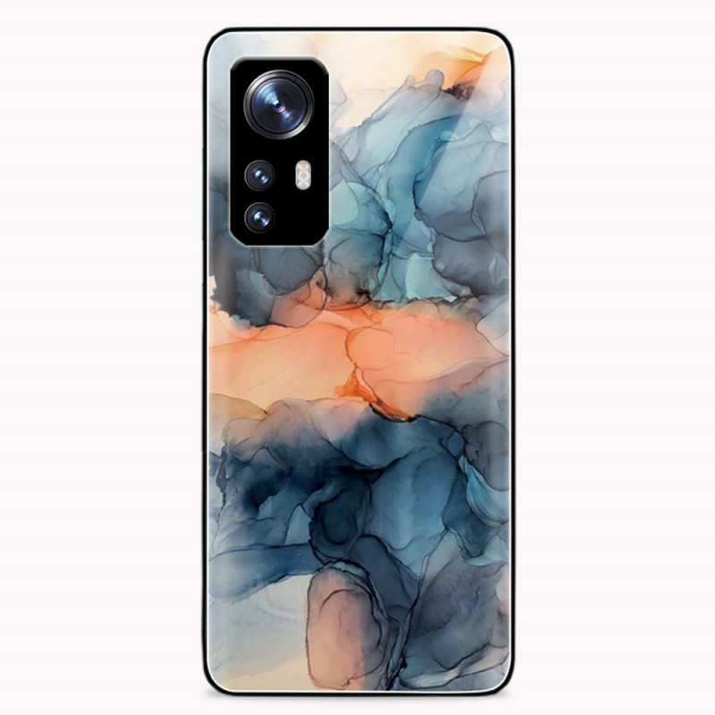 Coque Xiaomi 12 / 12X / 12S Verre Trempé Marbre Aquarelle