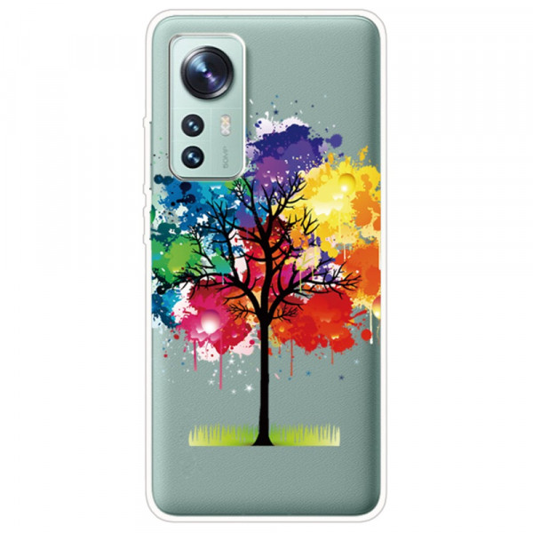 Coque Xiaomi 12 / 12X / 12S 5G Arbre Aquarelle