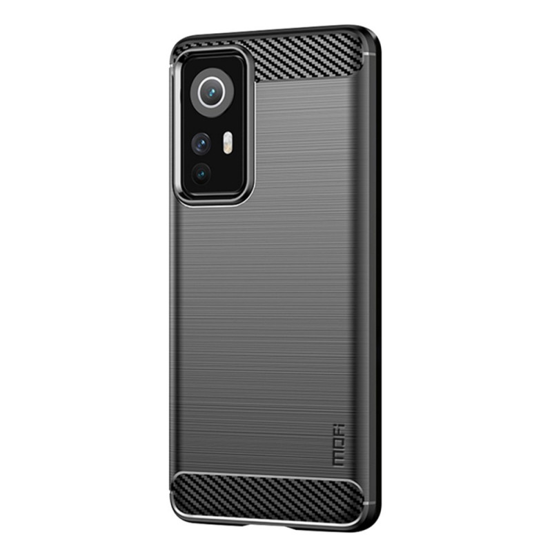 Coque Xiaomi 12 / 12X / 12S Fibre Carbone Brossée MOFI