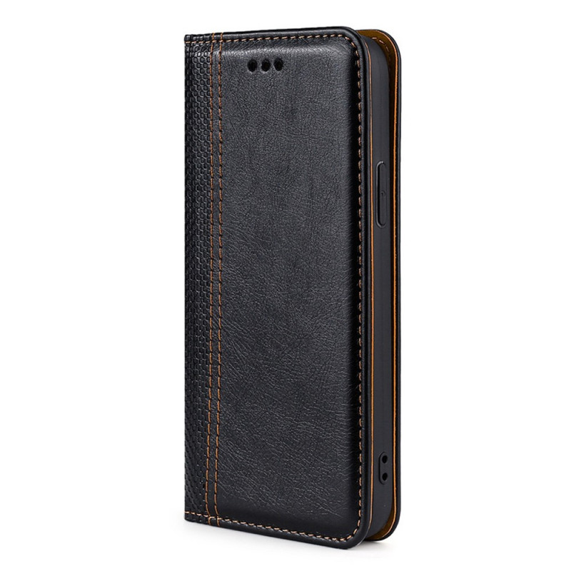 Flip Cover Oppo Find X5 Pro Effet Cuir Vintage