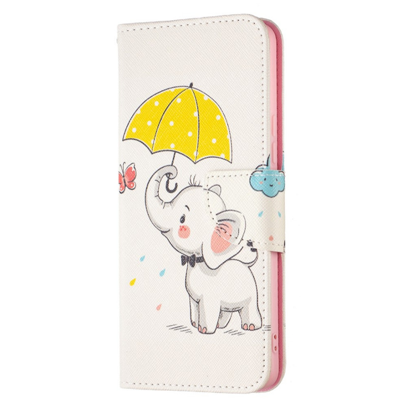 Housse Samsung Galaxy A53 5G Bébé Éléphant