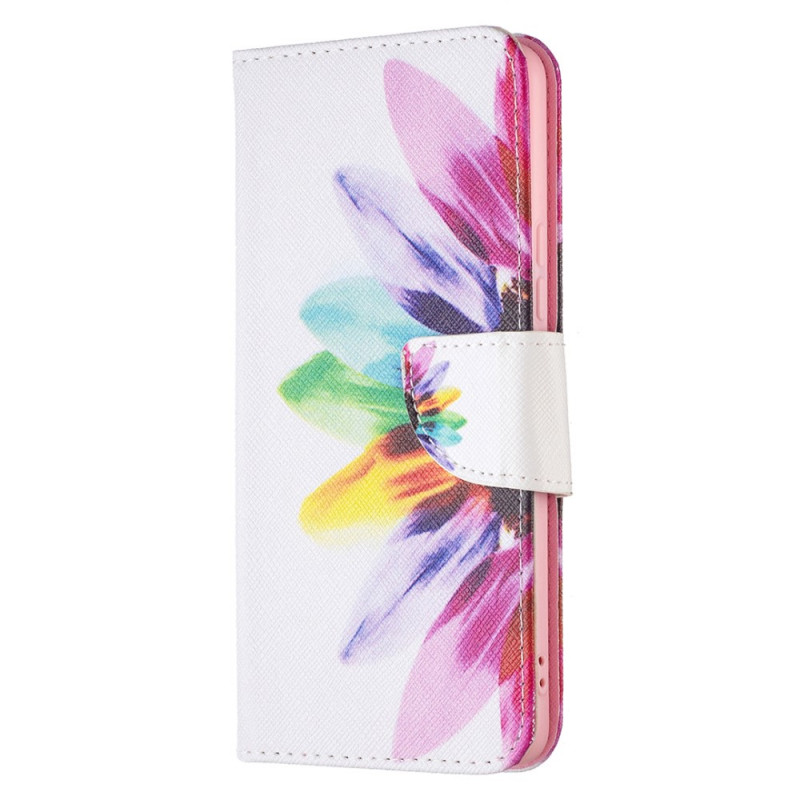 Housse Samsung Galaxy A53 5G Fleur Aquarelle