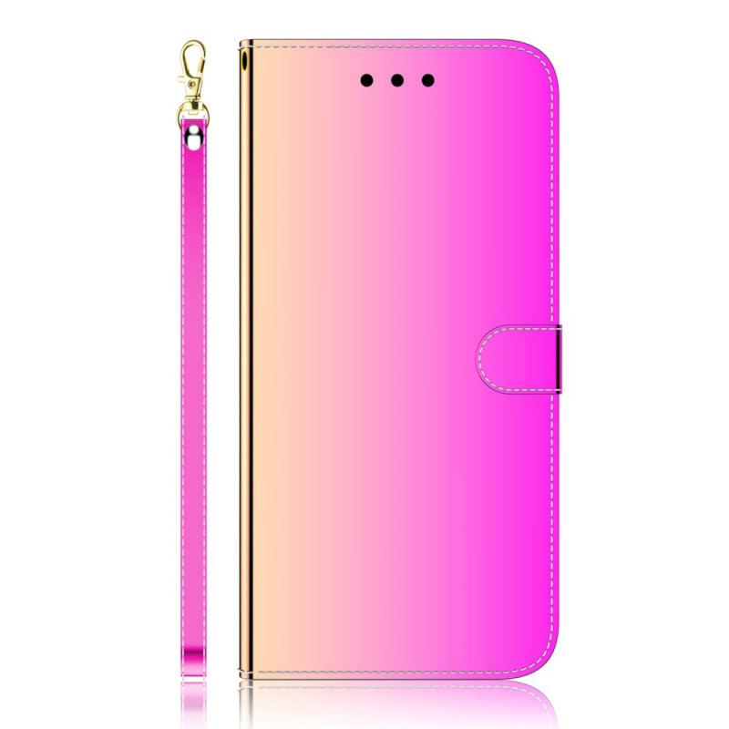 Housse Samsung Galaxy A53 5G Simili Cuir Couverture Miroir