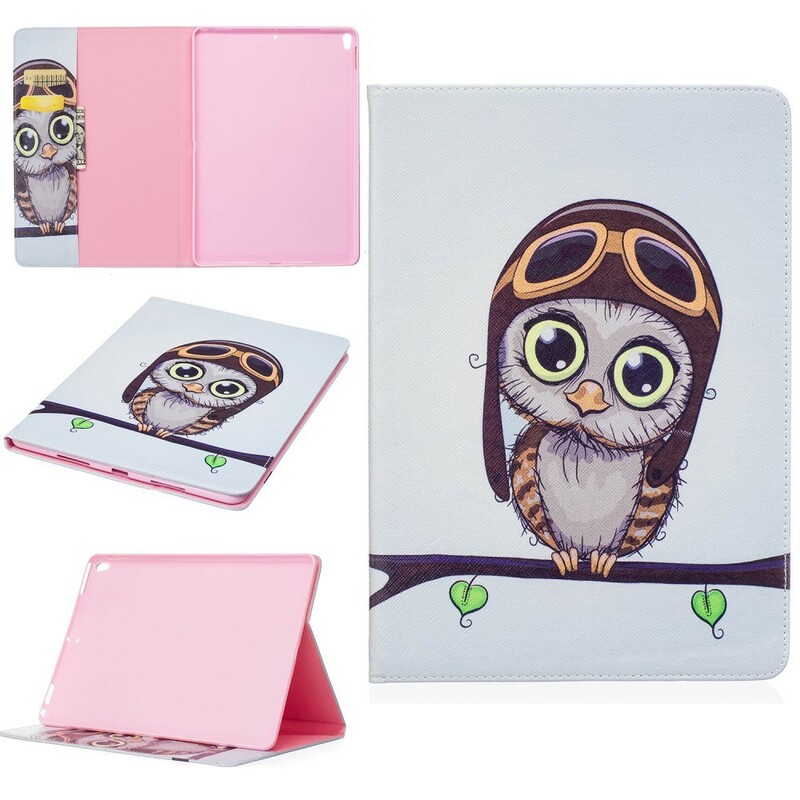 Housse iPad Pro 10.5 pouces Hibou Pilote