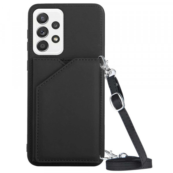 Coque Samsung Galaxy A33 5G Bandoulière Porte-cartes