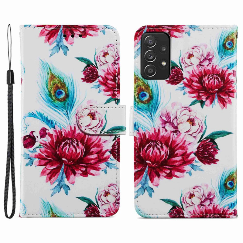 Housse Samsung Galaxy A33 5G Fleurs Intenses