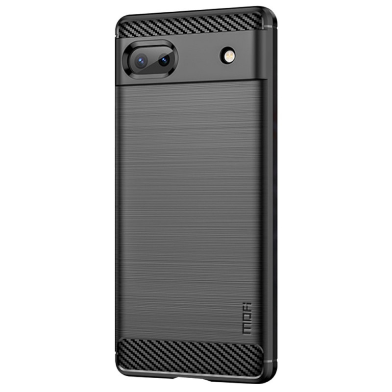 Coque Google pixel 6A Fibre Carbone Brossée MOFI