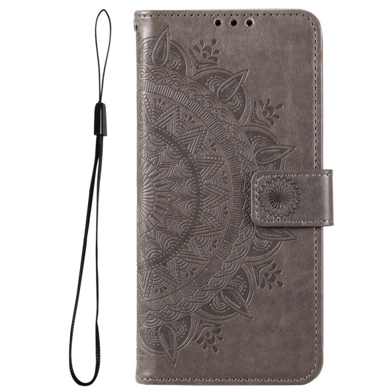 Housse Samsung Galaxy M33 5G Mandala Soleil à Lanière