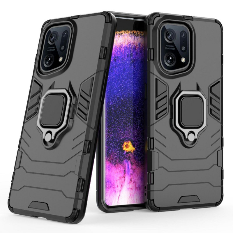 Coque Oppo find X5 Ring Résistante