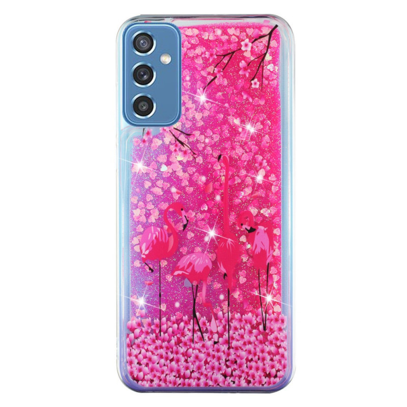 Coque Samsung Galaxy M52 5G Rose Éternel