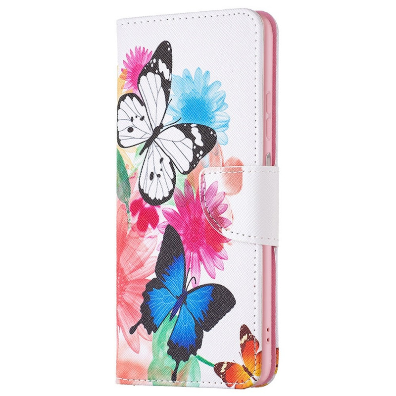 Housse Samsung Galaxy M53 5G Papillons Papillons