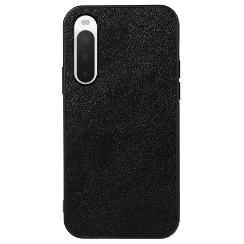 Coque Sony Xperia 10 IV Style Cuir Litchi