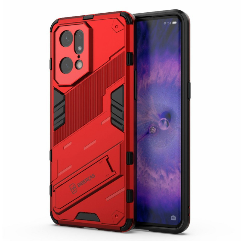 Coque Oppo Find X5 Pro Support Amovible Deux Positions Mains Libres