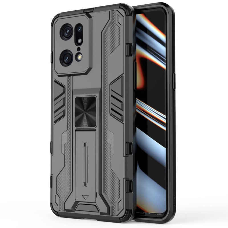 Coque Oppo Find X5 Pro Support Amovible Vertical et Horizontal