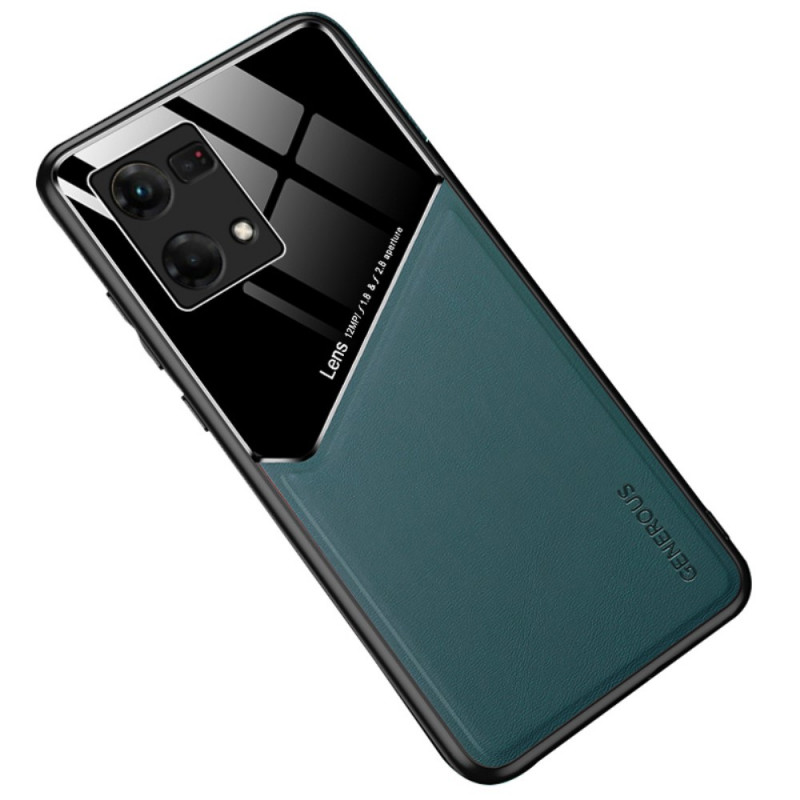 Coque Oppo Reno 7 Simili Cuir Haut de Gamme