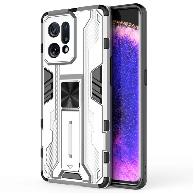 Coque Oppo Find X5 Support Amovible Vertical et Horizontal