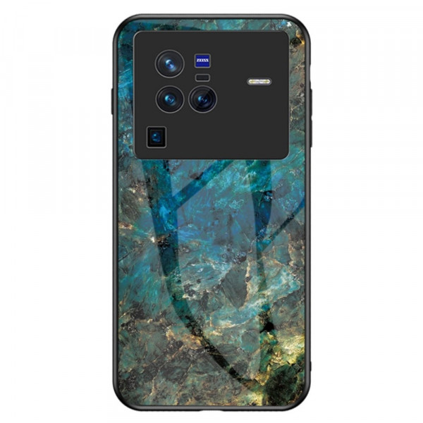 Coque Vivo X80 Pro Verre Trempé Marbre