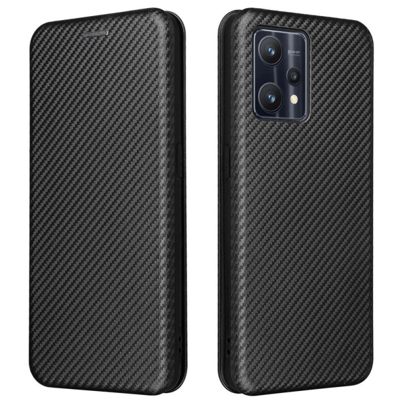 Flip Cover OnePlus Nord CE 2 Lite 5G Texture Fibre Carbone