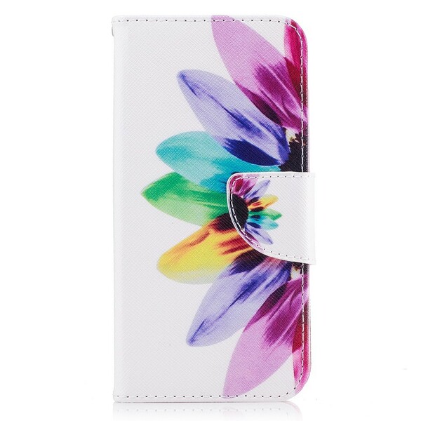 Housse Samsung Galaxy J3 2017 Fleur Aquarelle