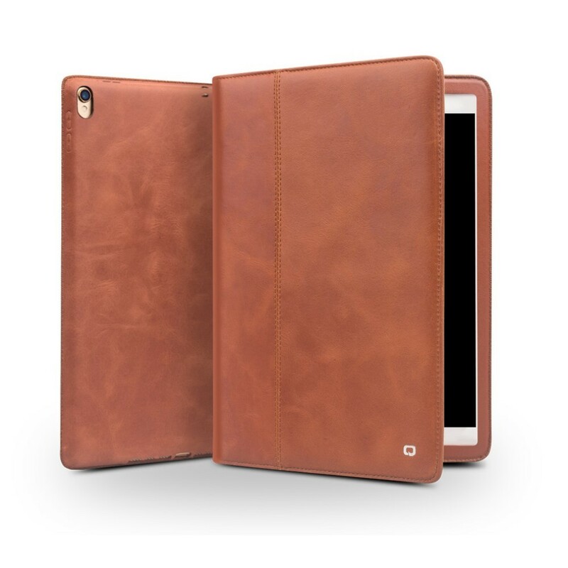 Housse iPad Pro 5 pouces Qialino Cuir De Vachette